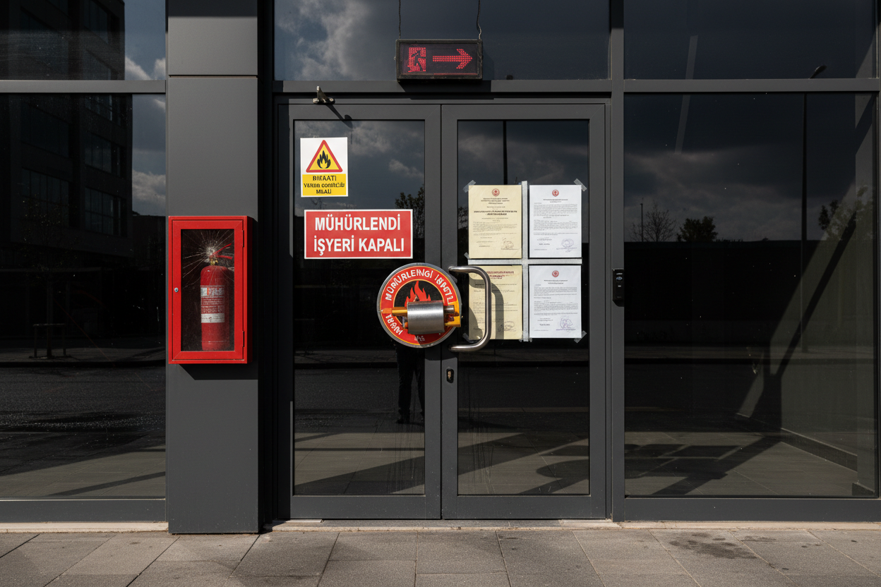 İşletmeler İçin Kritik Uyarı: İtfaiye Raporu Olmayana Kilit Vuruluyor! (31 Mayıs 2026 Son Çağrı)