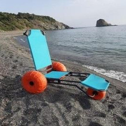 BEACH STAR ENGELLİ PLAJ SANDALYESİ 3 TEKER KOLÇAKSIZ