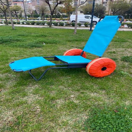 BEACH STAR ENGELLİ PLAJ SANDALYESİ 2 TEKER KOLÇAKSIZ
