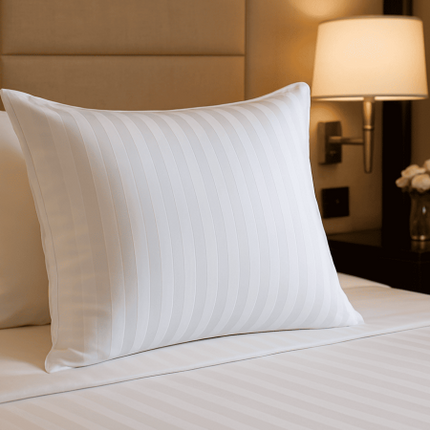 92 Tel Çizgili Yastık Kılıfı Polycotton