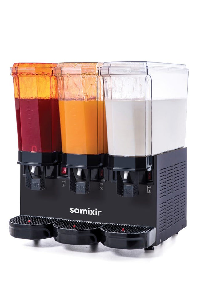 Samixir Klasik TRIPLE Fıskiyeli - Karıştırıcılı Soğuk İçecek Makinesi 