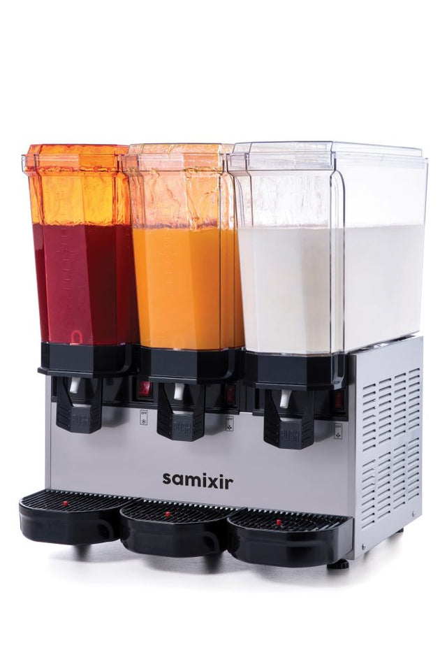 Samixir Klasik TRIPLE Fıskiyeli - Karıştırıcılı Soğuk İçecek Makinesi 