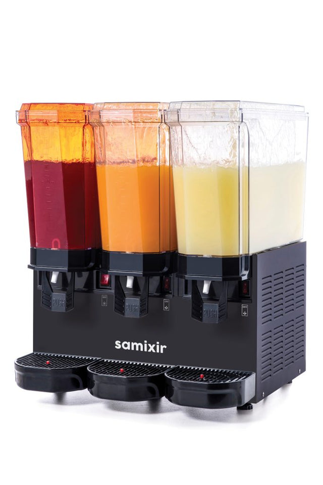 Samixir Klasik TRIPLE Fıskiyeli - Karıştırıcılı Soğuk İçecek Makinesi 