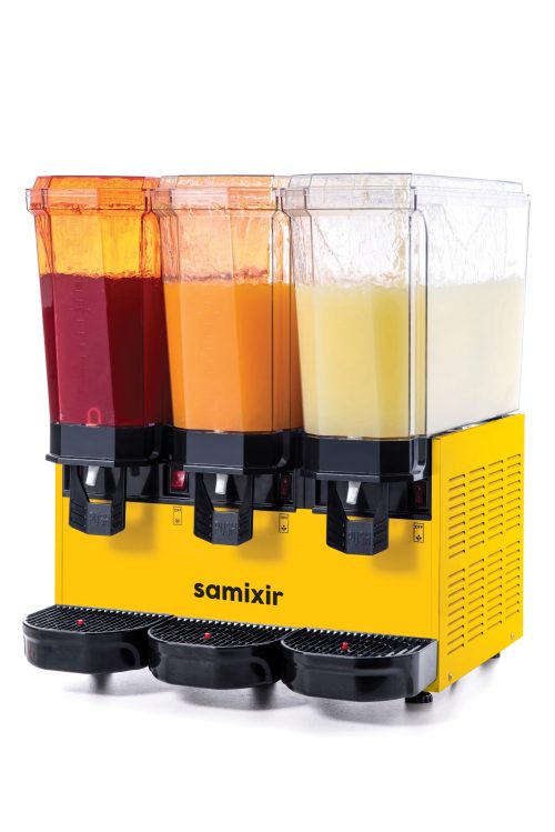 Samixir Klasik TRIPLE Fıskiyeli - Karıştırıcılı Soğuk İçecek Makinesi 