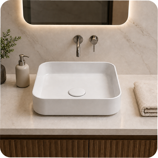 Bold 40 cm Tezgah Üstü Lavabo