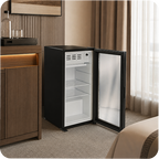 Cam Kapılı Otel Minibarı – Kompresörlü - 80 Lt
