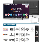 Otel Televizyonu MT50EG8000F 50’’ 127cm Ekran FRAMELESS 4K Ultra HD Google TV 50" Google TV QLED