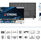 Otel Televizyonu MT65EG8000QF 65’’ 165cm Ekran FRAMELESS QLED 4K Ultra HD Google TV 65" Google TV QLED