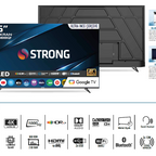 Otel Televizyonu MT75EG8000QF 75’’ 190cm Ekran FRAMELESS QLED 4K Ultra HD Google TV 75" Google TV QLED