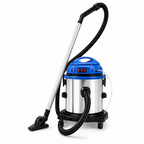 Endüstriyel Islak & Kuru Elektrik Süpürgesi | 40 L | 1200 W | İnox Kazan