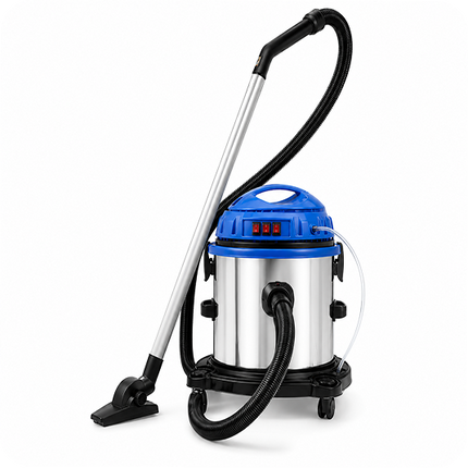 Endüstriyel Islak & Kuru Elektrik Süpürgesi | 40 L | 1200 W | İnox Kazan