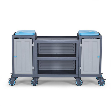 Fantom Procart 225 3 Katlı Servis Arabası, 2 Adet Çöp Bölmeli