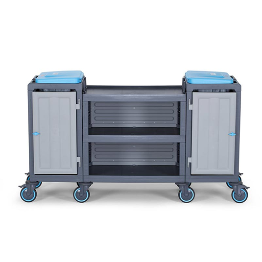 Fantom Procart 225 3 Katlı Servis Arabası, 2 Adet Çöp Bölmeli