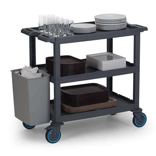Fantom Procart 270 3 Katlı Servis Arabası, Frenli