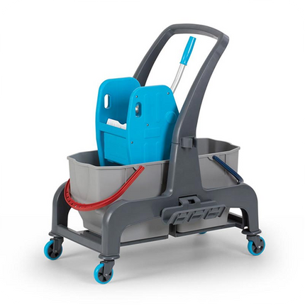 Fantom Procart Jet 720S Çift Kovalı Temizlik Seti, Aksesuar Kovalı, 2x25 L