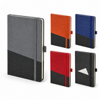 İki Renkli Cepli Termo Deri Promosyon Defter – 15x21 cm