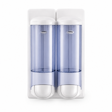 İkili Sıvı Sabun & Şampuan Dispenseri 2×250 ml – ABS