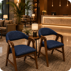 İstanbul Kollu Ahşap Otel Sandalyesi