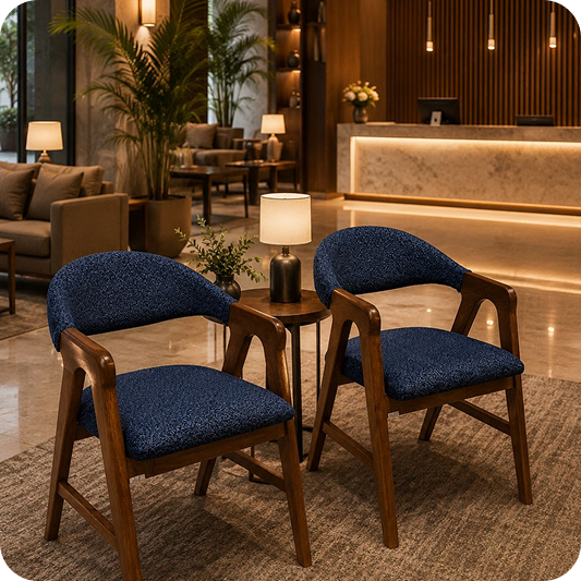 İstanbul Kollu Ahşap Otel Sandalyesi