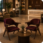 Kütahya Ahşap Berjer Otel Sandalyesi
