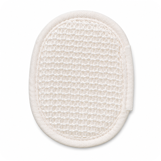 Logo Baskılı Banyo Lifi 120x200 mm – Oval Model | Stone Paper Ambalaj