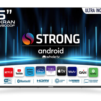 Otel Televizyonu ML55EW8000F 55’’ 140cm Ekran FRAMELESS 4K Ultra HD Whale TV LED 55" Android WhaleOS