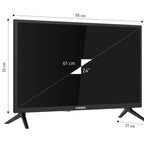 Otel Televizyonu ML24EW2000 24’’ 61cm Ekran HD Ready Uydu Alıcılı Whale TV LED 24" Android WhaleOS