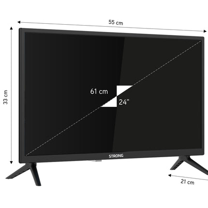 Otel Televizyonu ML24EW2000 24’’ 61cm Ekran HD Ready Uydu Alıcılı Whale TV LED 24" Android WhaleOS