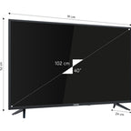 Otel Televizyonu ML40EW4000F 40’’ 102cm FRAMELESS Full HD Whale TV LED 40" Android WhaleOS