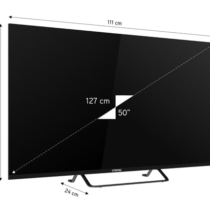 Otel Televizyonu MT50EG8000F 50’’ 127cm Ekran FRAMELESS 4K Ultra HD Google TV 50" Google TV QLED