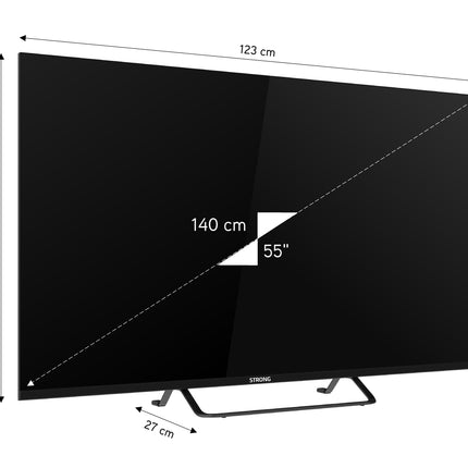 Otel Televizyonu MT55EG8000QF 55’’ 140cm Ekran FRAMELESS QLED 4K Ultra HD Google TV 55" Google TV QLED