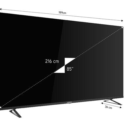 Otel Televizyonu MT85EG8000QF 85’’ 216cm Ekran FRAMELESS QLED 4K Ultra HD Google TV 85" Google TV QLED
