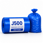 Mavi Endüstriyel Çöp Poşeti 80×110 cm – 10 Rulo - 500gr