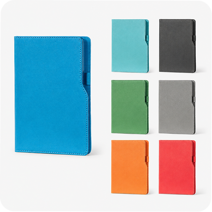 Minimal Tasarım Termo Deri Promosyon Defter – 14,5x21 cm – 160 Sayfa