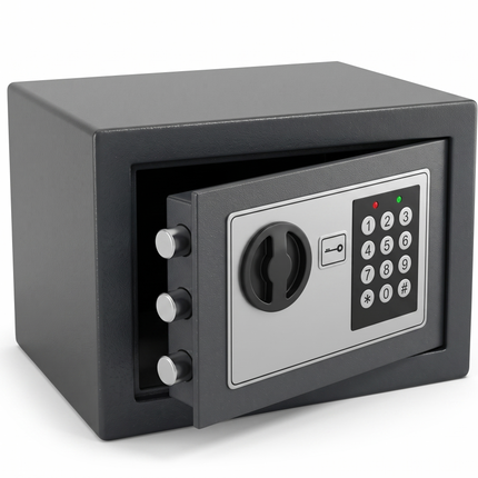 OTEL ODA TİPİ ELEKTRONİK KASA (ACİL AÇMA ANAHTARLI) 17×23×17 CM – 3 KG