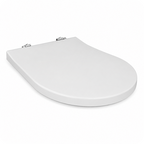 Oval Thermoplast Slim Klozet Kapağı Beyaz