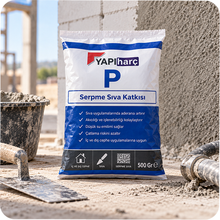 P Serpme Sıva Harcı Katkısı 500 Gr