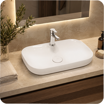 Premium Class 70 cm Tezgah Üstü Lavabo