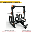 3D Bench Combo (Stainless)