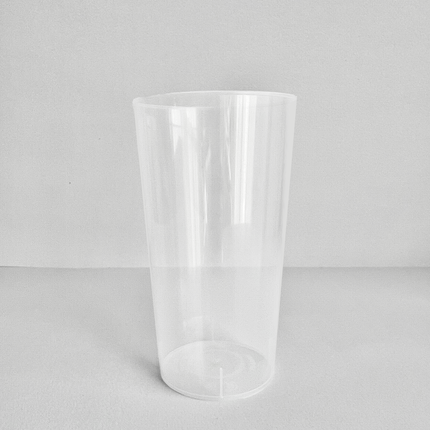 Tekrar Kullanılabilir Şefaf Bardak 600 ml