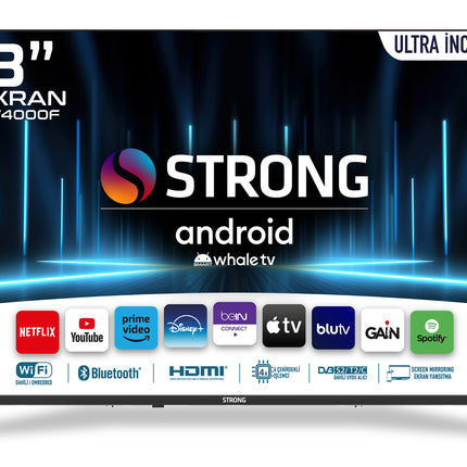 Otel Televizyonu ML43EW4000F 43’’ 109cm Ekran FRAMELESS Full HD Whale TV LED 43" Android WhaleOS
