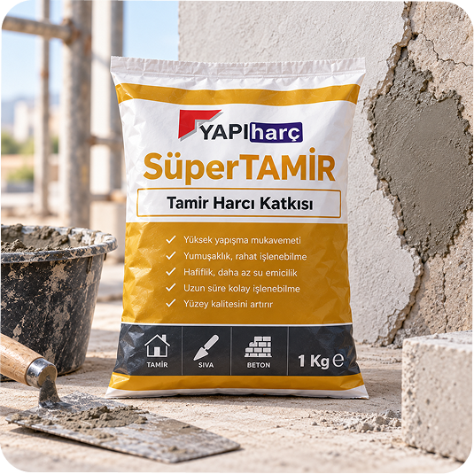 SüperTAMİR Tamir Harcı Katkısı 1 Kg