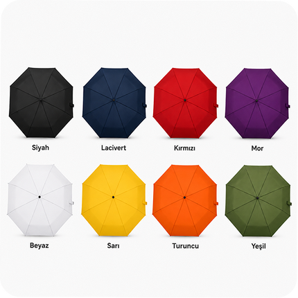 Tam Otomatik Şemsiye – 100 cm – 8 Telli