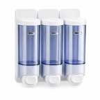 Üçlü Sıvı Sabun & Şampuan Dispenseri 3×250 ml – ABS