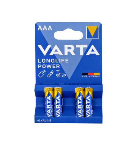 Varta Longlife Power  Alkalin AAA İnce Kalem Pil - 1 Adet