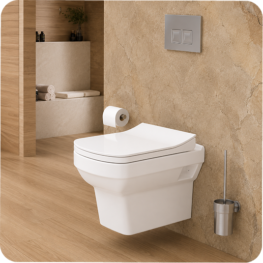 Vega Asma Klozet – Duvara Monte Seramik WC
