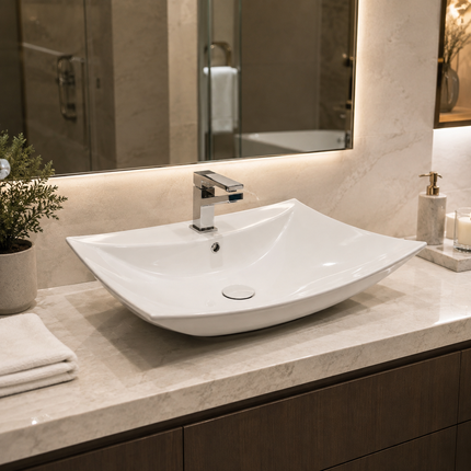 Vitale 60 cm Tezgah Üstü Lavabo