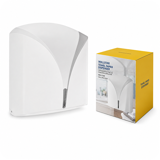 Wallstar Z Katlı Havlu Kağıt Dispenseri – Duvar Tipi