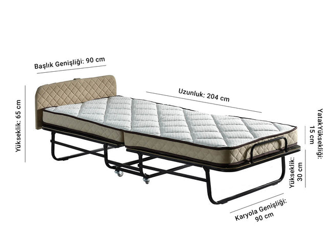 SUPREME - DOUBLE SUPREME KATLANIR YATAK 
