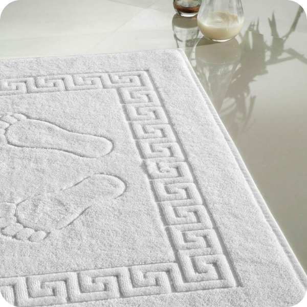 Otel Ayak İzli Havlusu (250 Gr ) ( 50*70 ) 20/2 Ring %100 Cotton